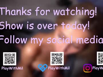 playwithmil every day cam